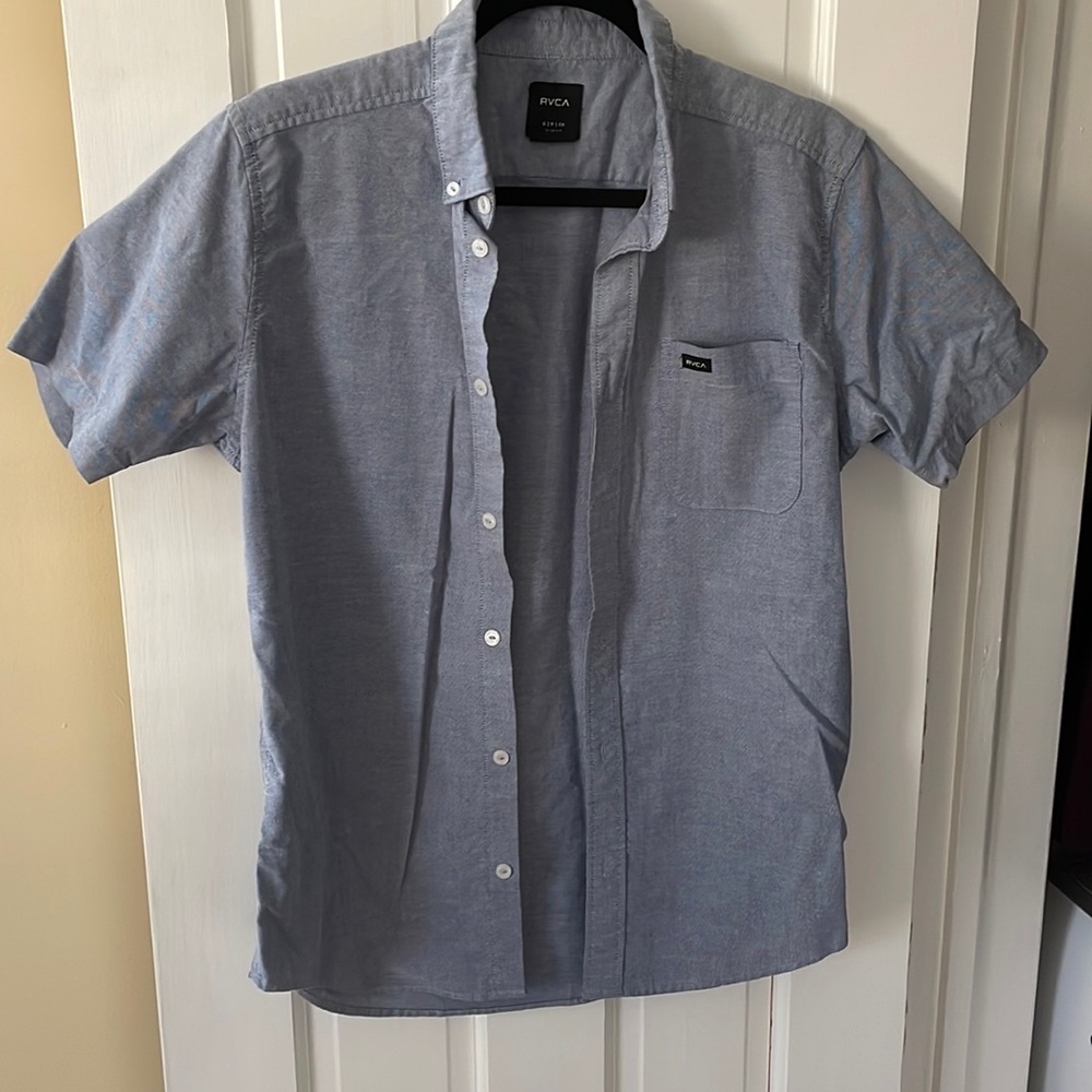 Mens Ruca button down short sleeve